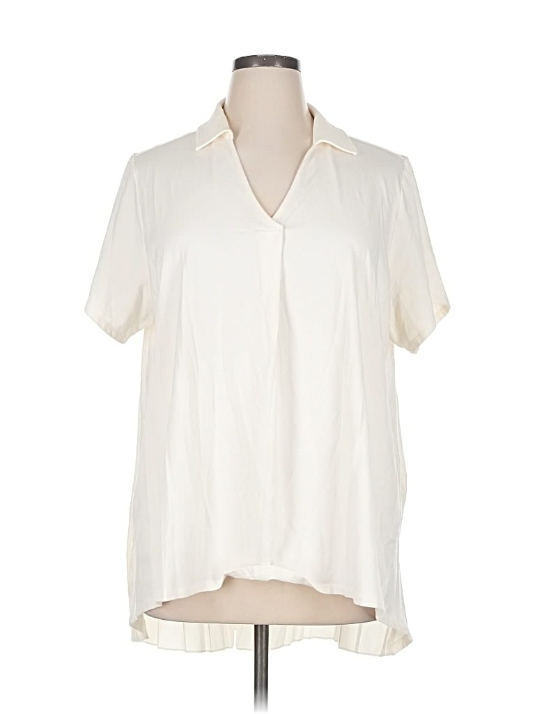 BEAUTIFUL Pre-owned Short Sleeve Polo Shirt In White
