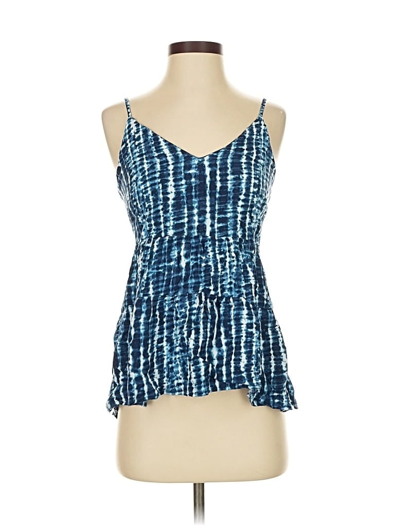 Pre-owned Old Navy Sleeveless Top Blue Halter Neckline Tops