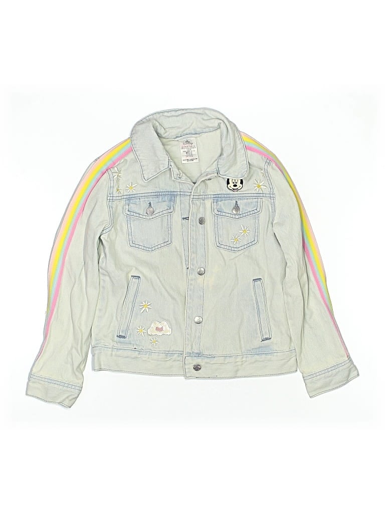 Pre-owned Disney Store Kids' Denim Jacket In Blue