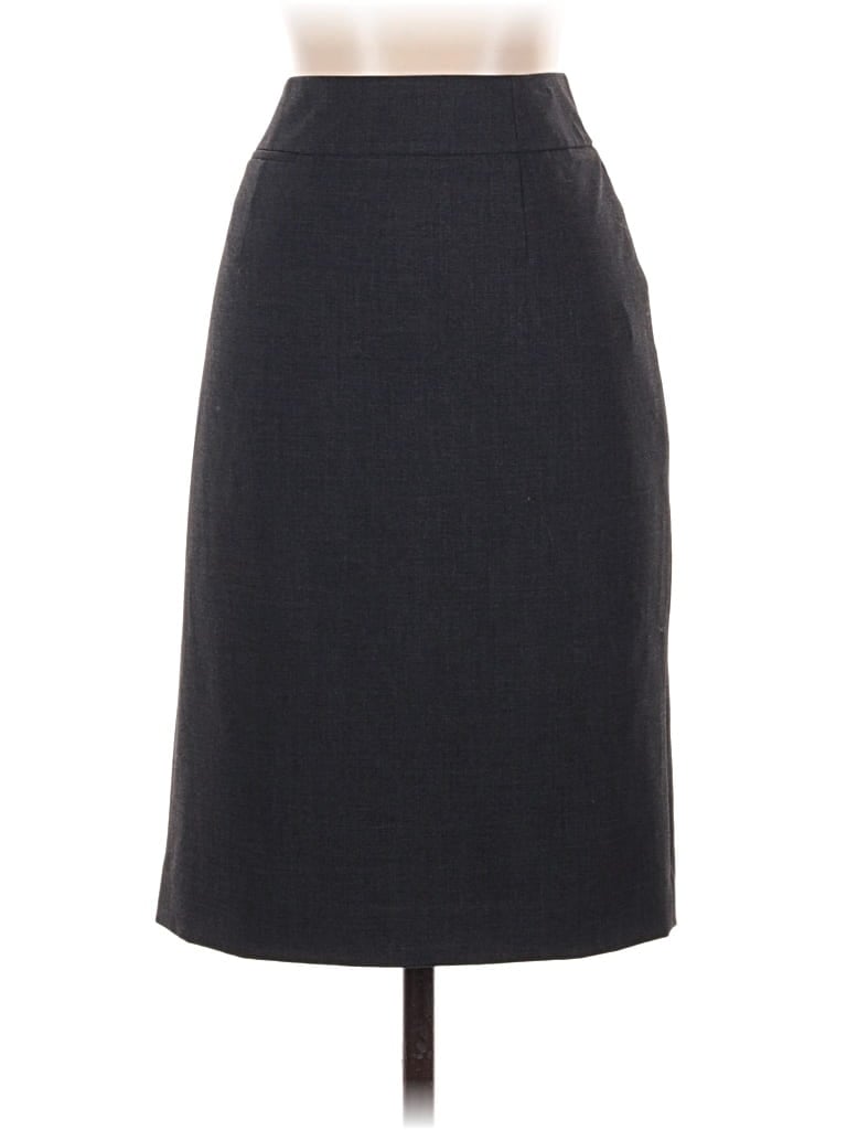 Pre-owned Calvin Klein Formal Skirt In Gray