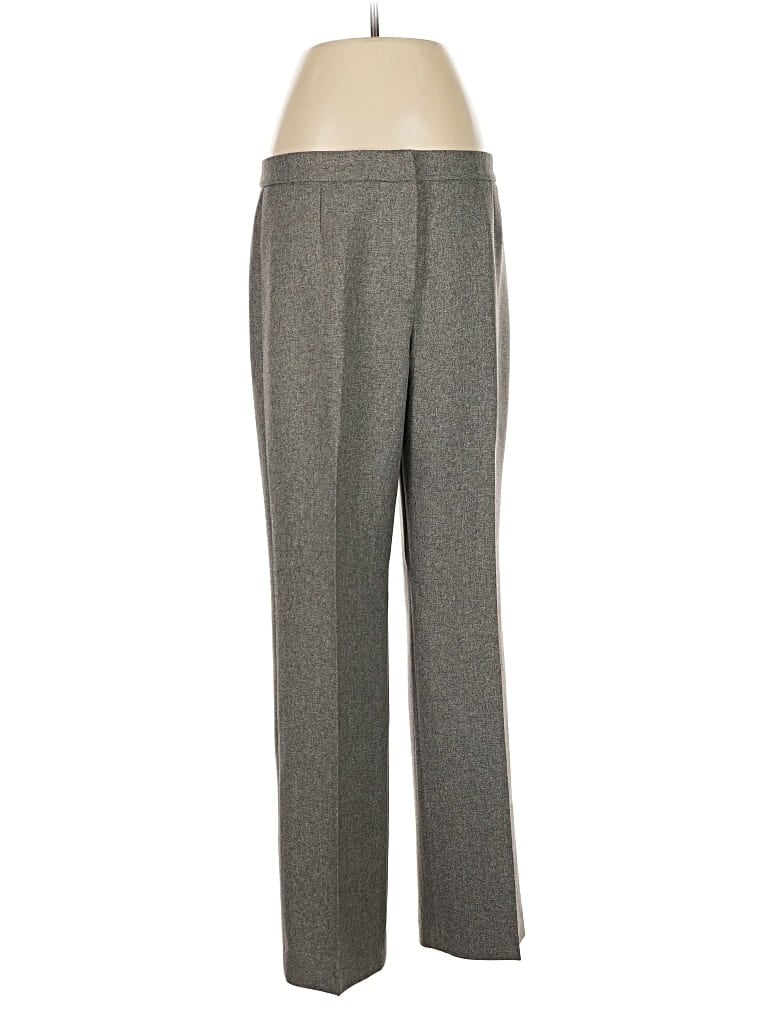 Pre-owned Le Suit Dress Pants In Gray