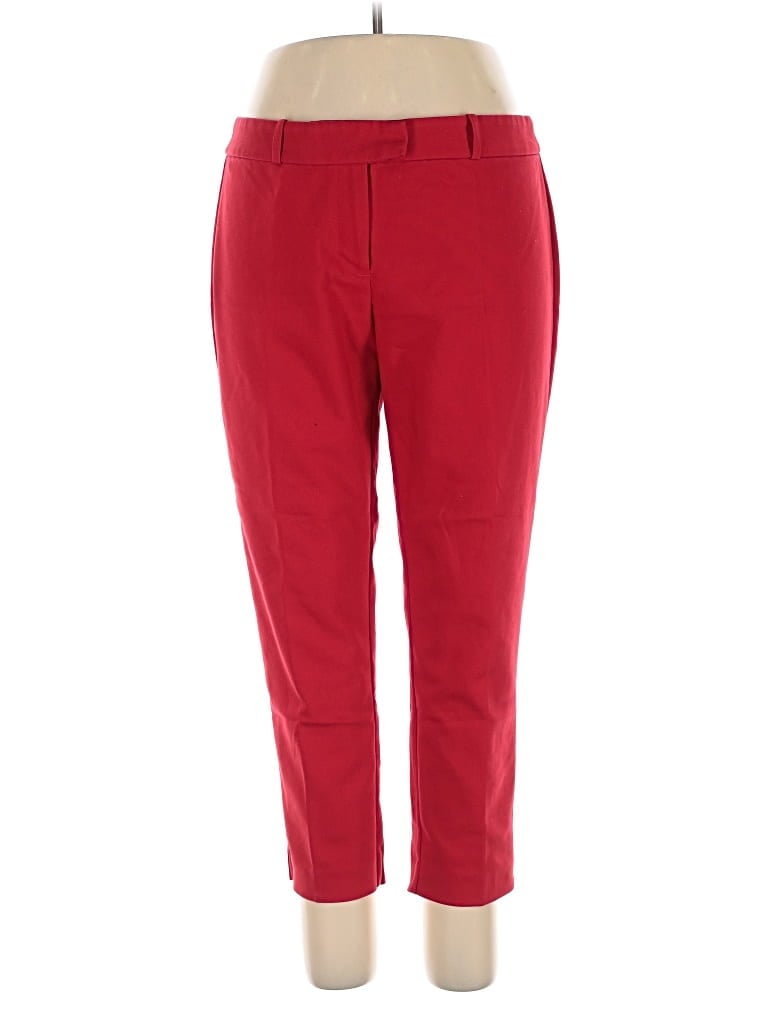 Pre-owned Liz Claiborne Career Casual Pants In Red