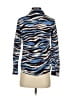 Boden 100% Cotton Animal Print Blue Long Sleeve Button-Down Shirt Size 2 (petite) - photo 2