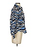 Boden 100% Cotton Animal Print Blue Long Sleeve Button-Down Shirt Size 2 (petite) - photo 4