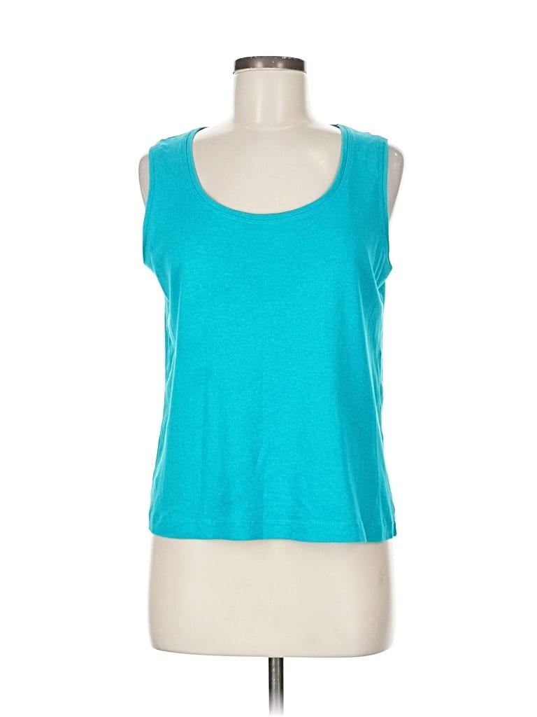 CHICO'S Pre-owned Sleeveless T-shirt In Blue