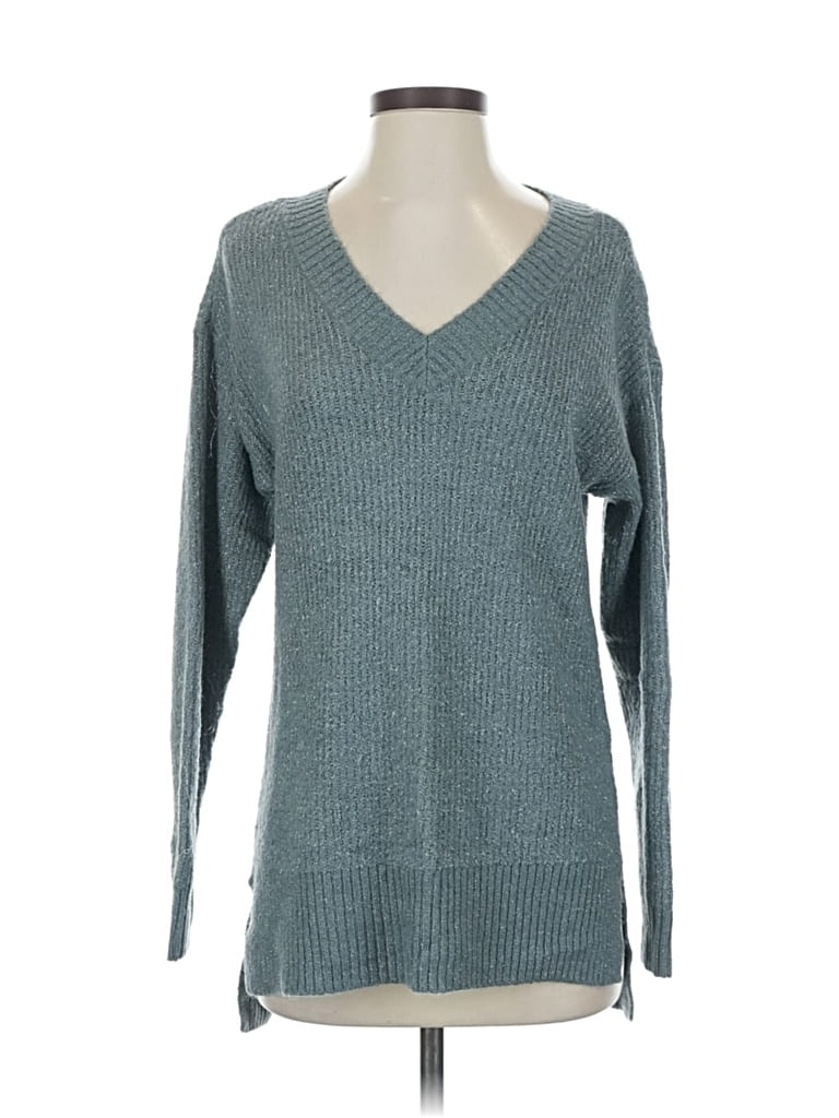 Pre-owned Nine West Pullover Sweater In Blue