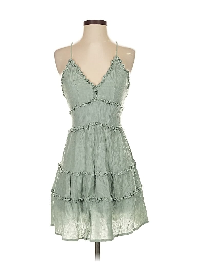 Pre-owned Love Tree Cocktail Dress In Green