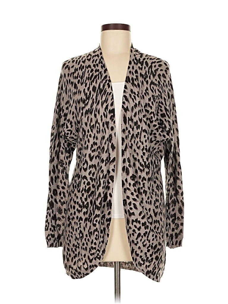 Pre-owned Apt. 9 Cardigan Sweater In Brown