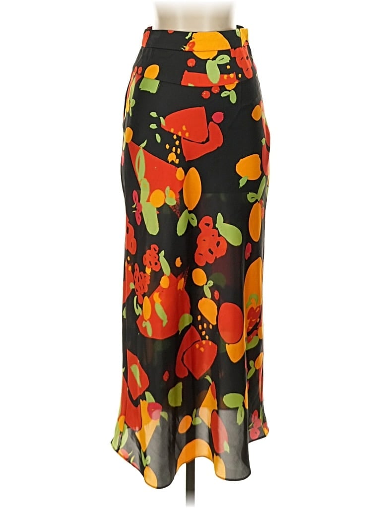 Pre-owned People Tree Casual Skirt In Orange