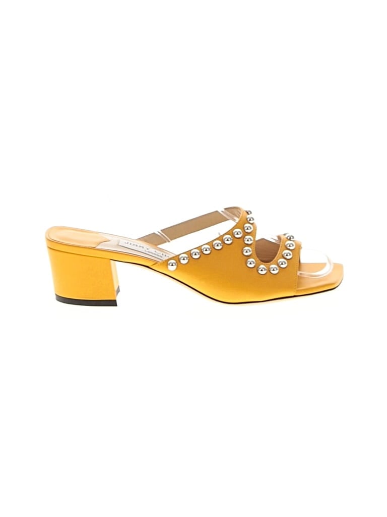 Pre-owned Jimmy Choo Sandals In Yellow