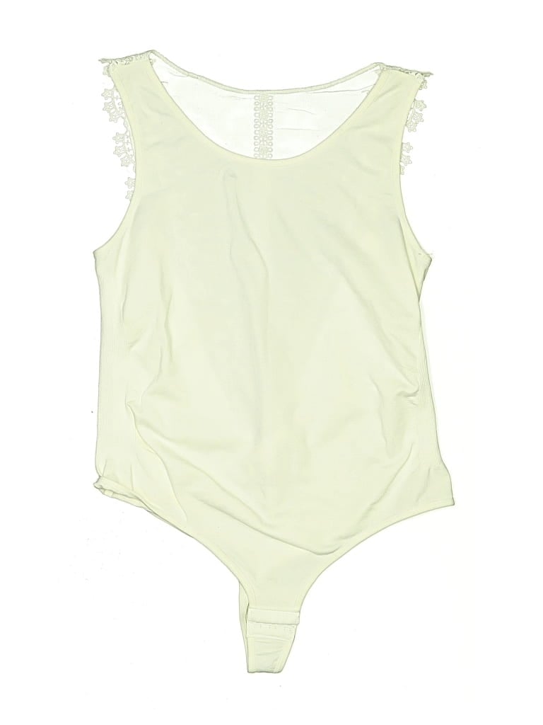 Pre-owned Cotton Candy Bodysuit In White