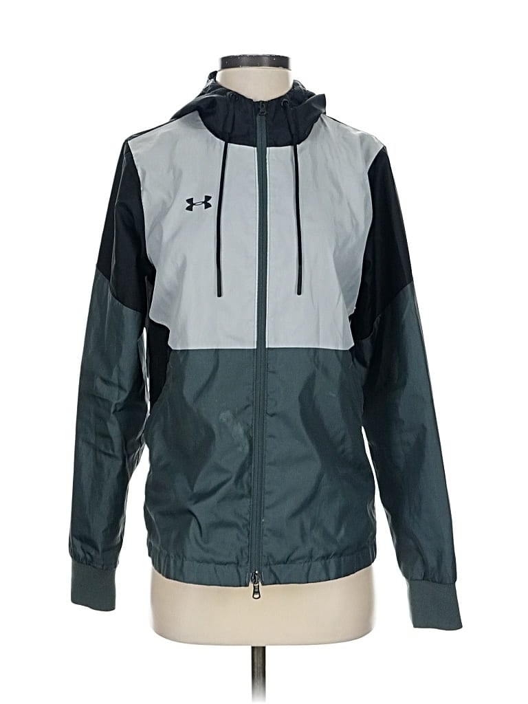 Click to view more detailed imagery on our partner's website Pre-owned Under Armour Windbreaker Jacket In Gray