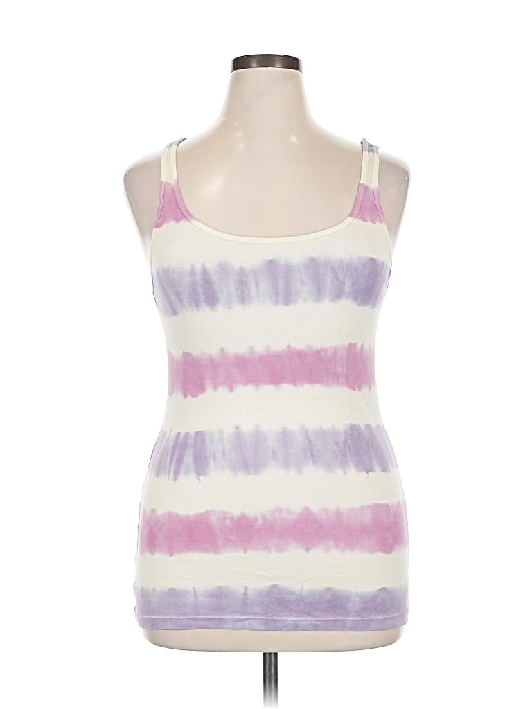 Pre-owned Ann Taylor Loft Outlet Tank Top Purple Halter Neckline Tops