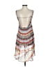 Chandelier 100% Polyester Red Green Sleeveless Top Size S - photo 2