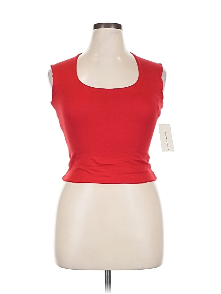 Assorted Brands Sleeveless Top Red Scoop Neck Tops