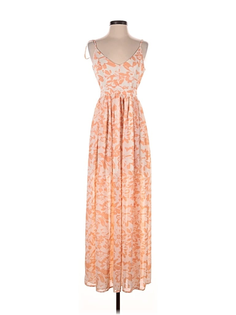 Pre-owned Pink Lily Casual Dress In Orange
