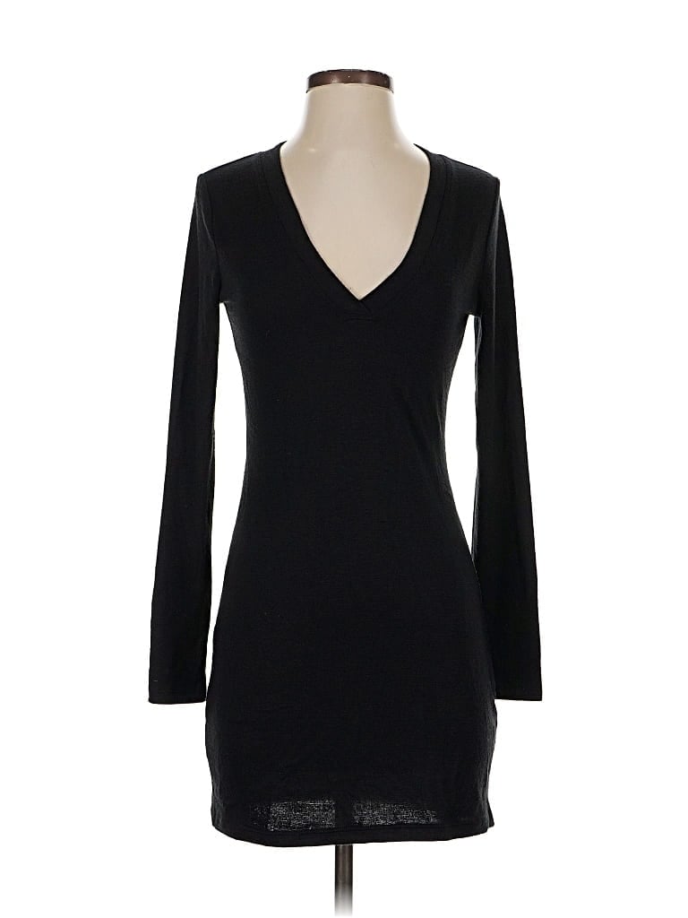 Pre-owned Wilfred Free Cocktail Dress In Black