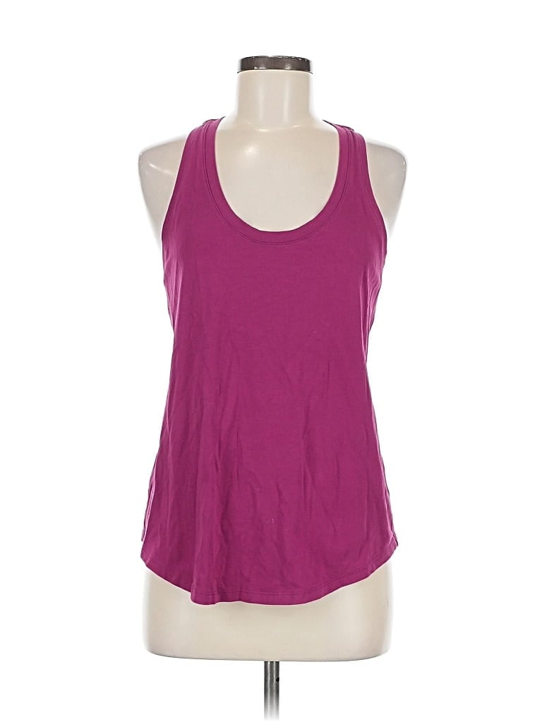 Pre-owned Lululemon Athletica Active Tank Top In Purple