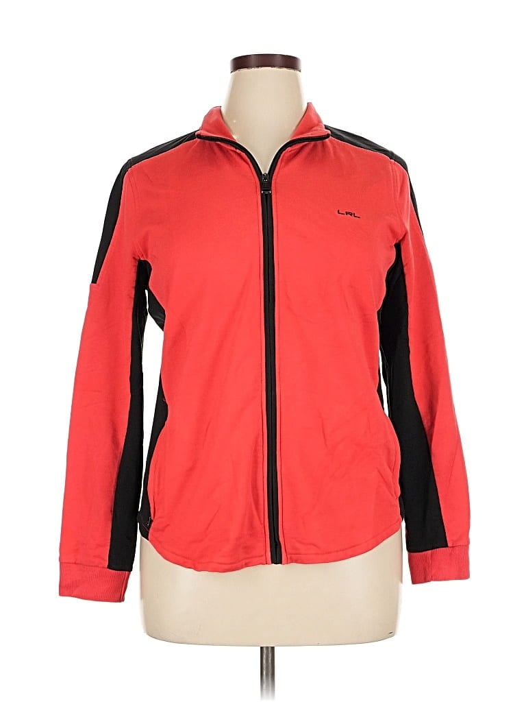 POLO RALPH LAUREN Pre-owned Zip Up Hoodie In Red