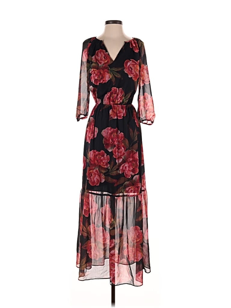 Pre-owned A.n.a. A New Approach Cocktail Dress In Red