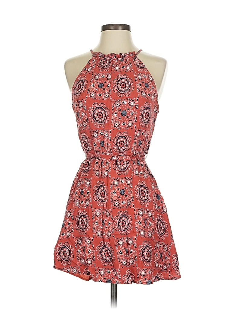 Pre-owned Blue Rain Casual Dress In Red