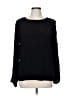 Sanctuary 100% Viscose Black Long Sleeve Blouse Size M - photo 1
