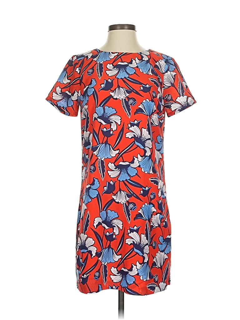 Pre-owned J.crew Factory Store Casual Dress In Red