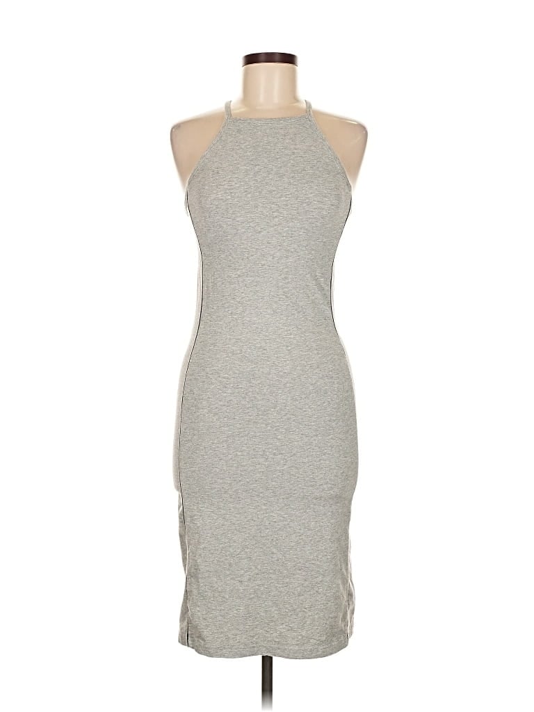 Pre-owned Divided By H&m Cocktail Dress In Gray