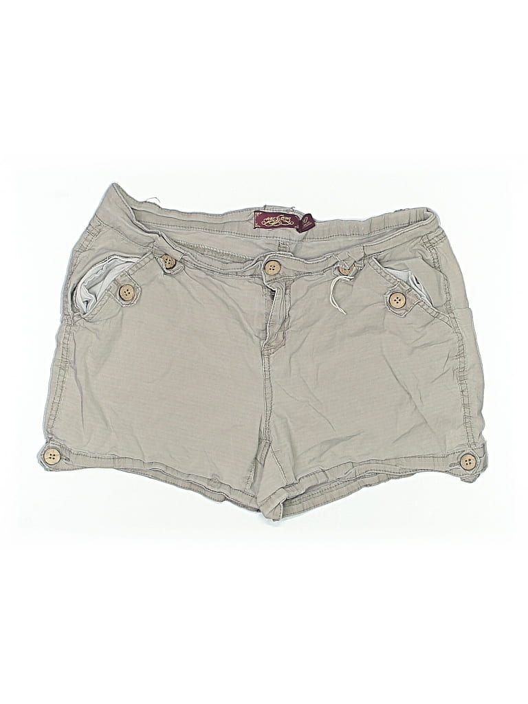 Pre-owned One 5 One Khaki Shorts In Brown