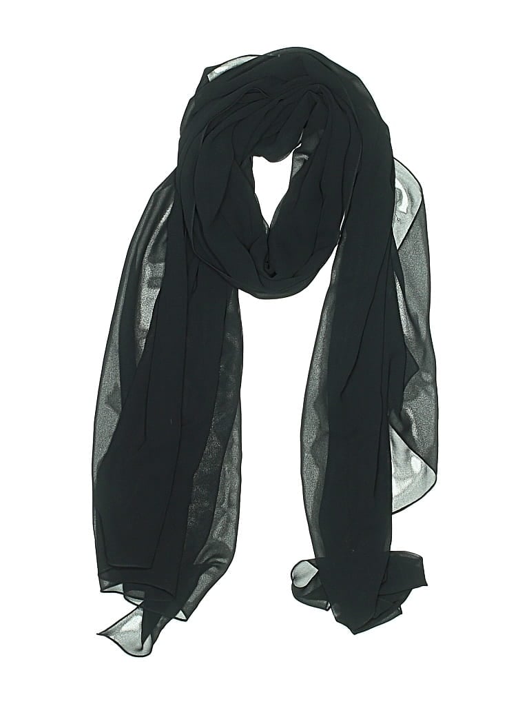 Pre-owned Unbranded Scarf In Black