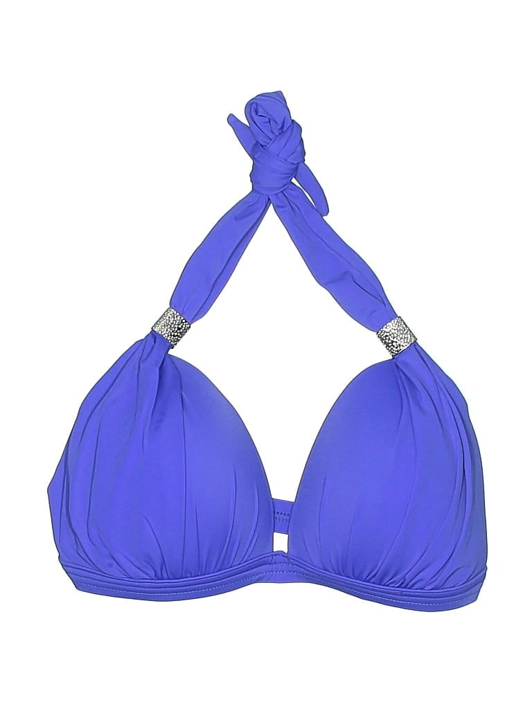 VENUS Pre-owned Swimsuit Top Purple Swimwear