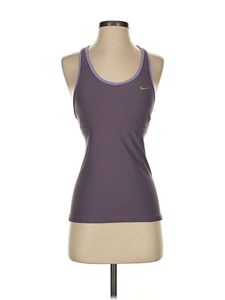 Pre-owned Nike Active Tank Top In Purple