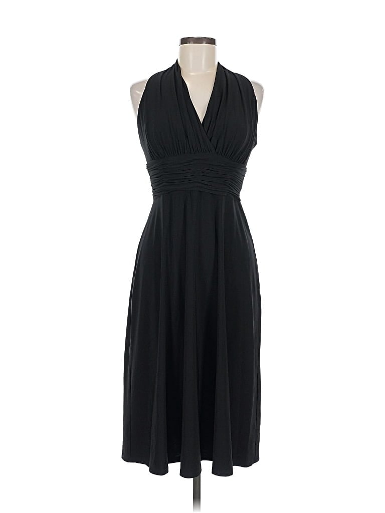 Pre-owned Evan Picone Cocktail Dress In Black
