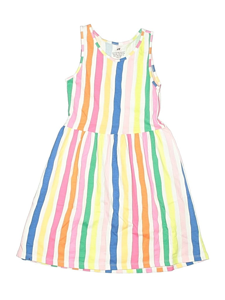 H&M Pre-owned Kids' Dress In White