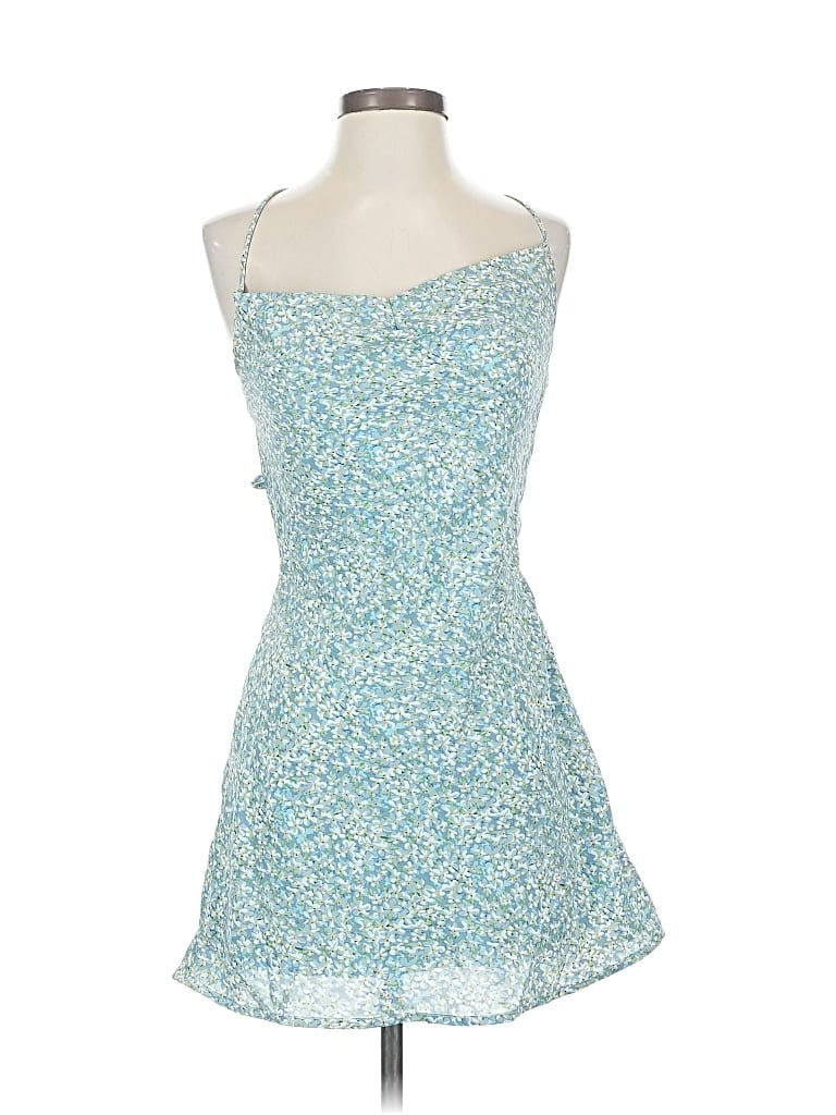 Pre-owned Hello Molly Cocktail Dress In Blue