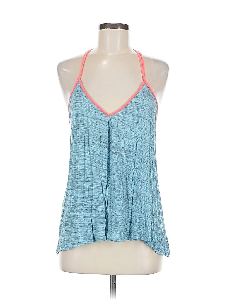 Pre-owned American Eagle Outfitters Sleeveless Blouse In Blue