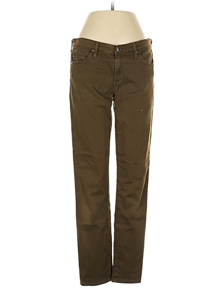 Pre-owned Adriano Goldschmied Khaki Pant In Green