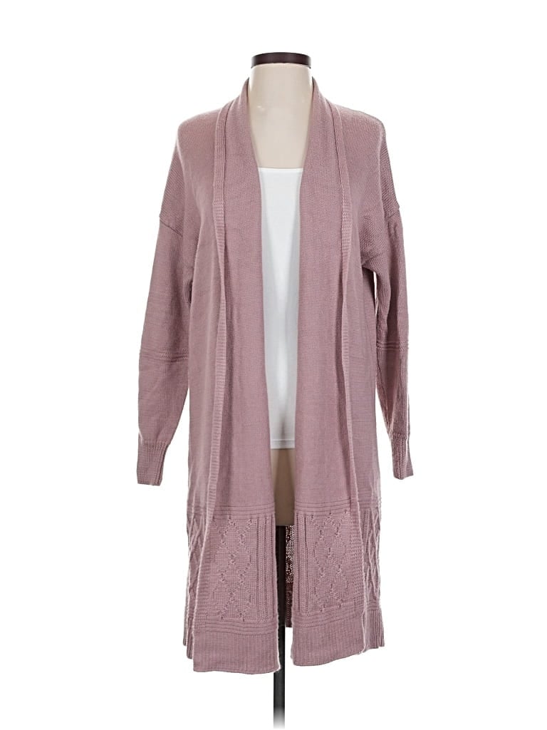 Pre-owned Marla Wynne Cardigan Sweater In Pink