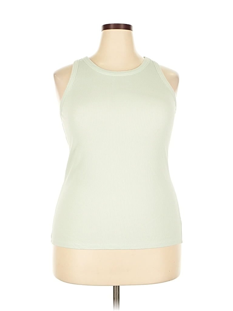 Pre-owned 24/7 Maurices Sleeveless T-shirt In Green
