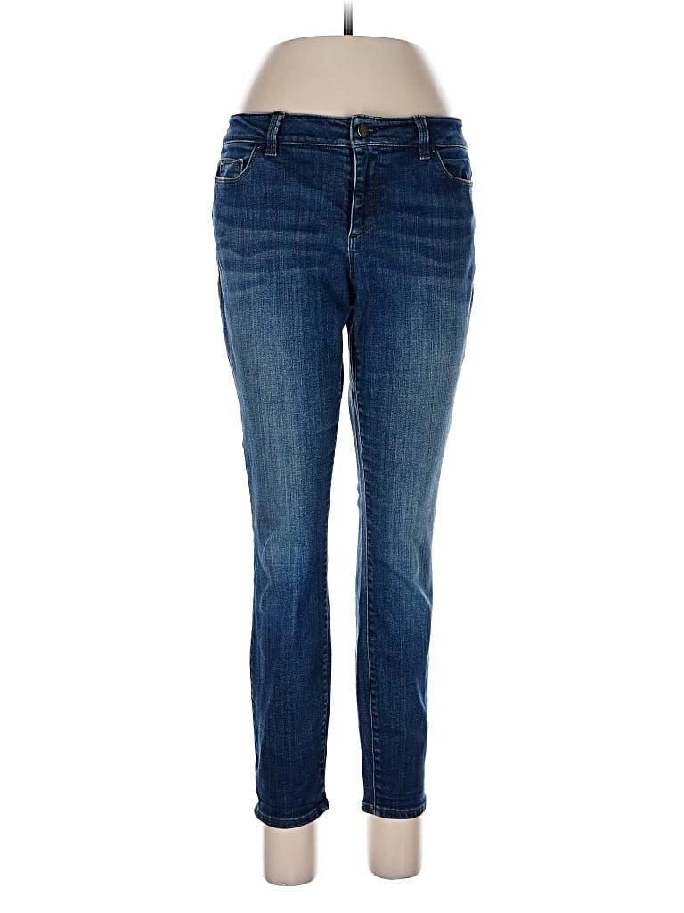 Pre-owned Ann Taylor Factory Jeans In Blue