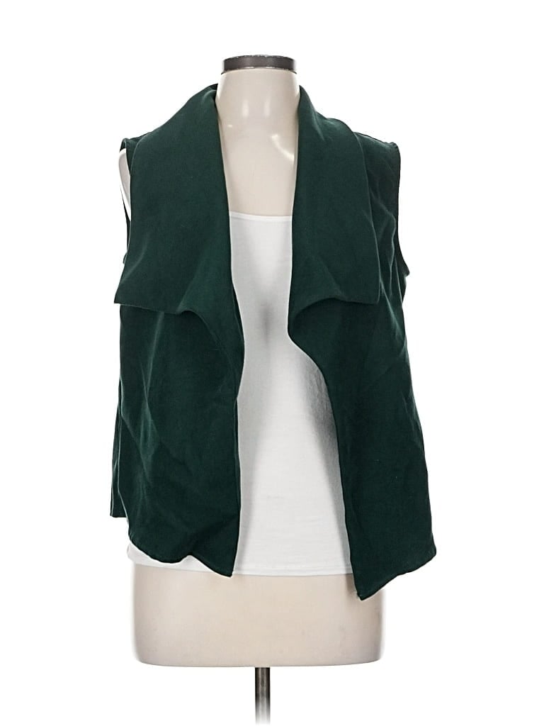 Pre-owned Emery Rose Vest In Green