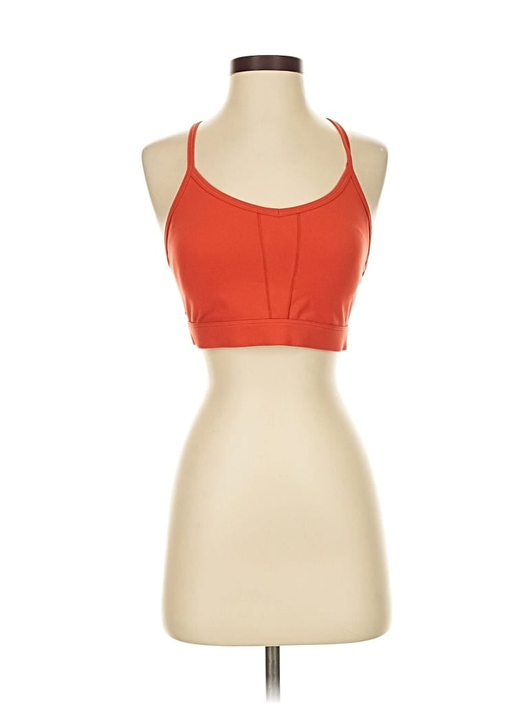 Pre-owned Banana Republic Factory Store Tank Top Orange Halter Neckline Tops