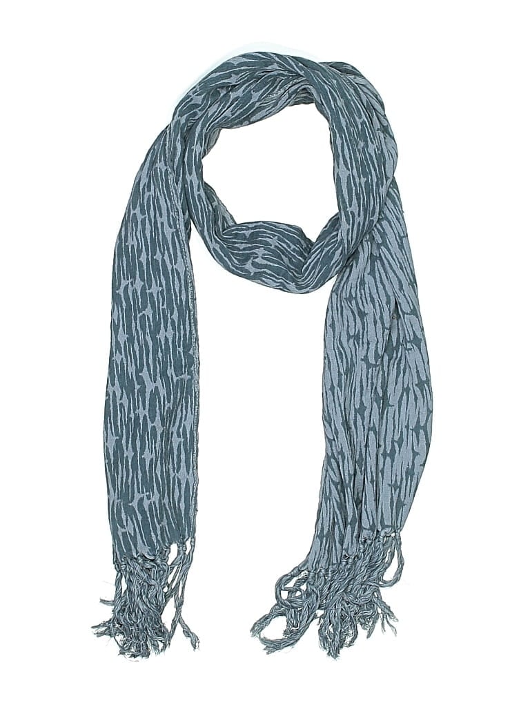 Pre-owned Unbranded Scarf In Blue
