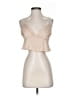 Shein 100% Polyester Tan Sleeveless Top Size 2 - photo 1
