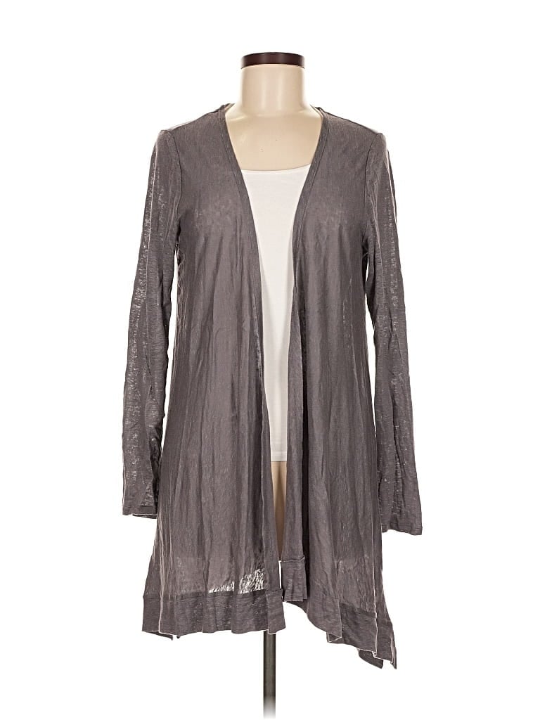 Pre-owned Tahari Cardigan Sweater In Gray