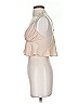 Shein 100% Polyester Tan Sleeveless Top Size 2 - photo 5