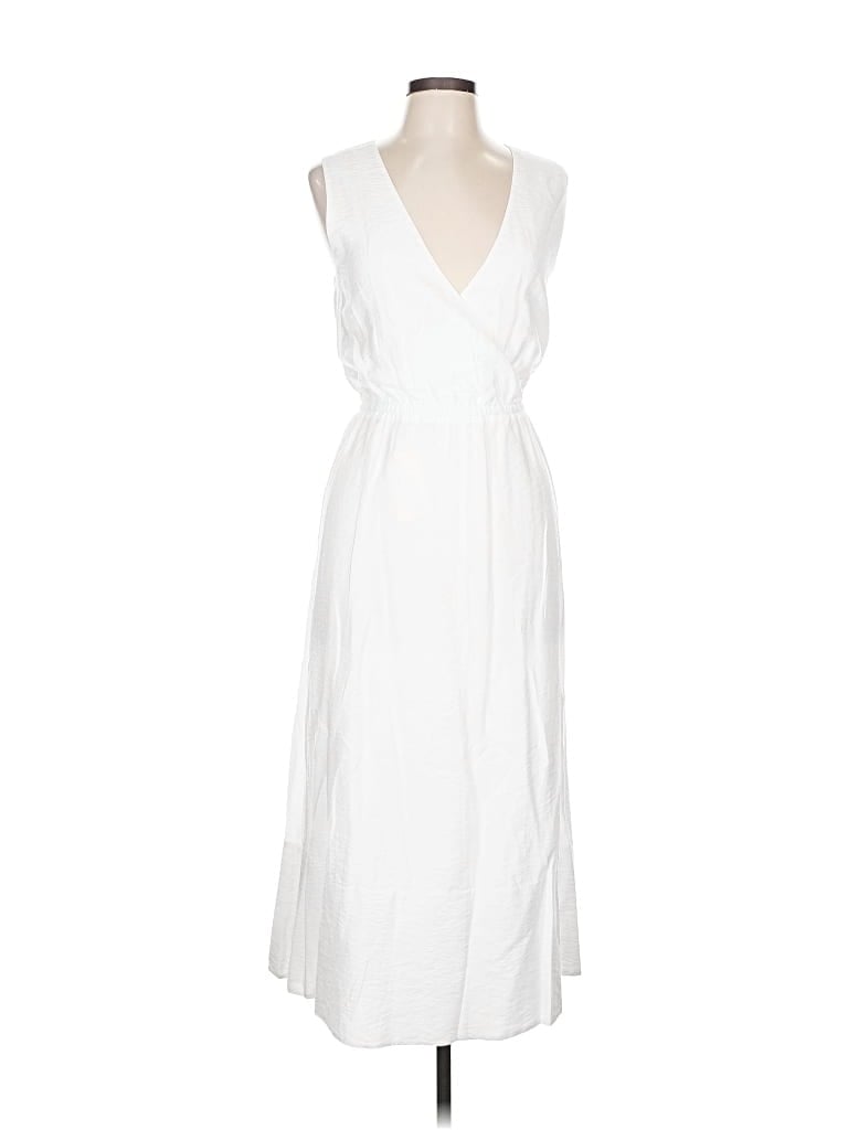 Pre-owned Vince Casual Dress In White