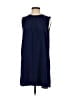 Mod Ref 100% Polyester Solid Blue Casual Dress Size S - photo 1