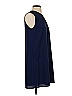 Mod Ref 100% Polyester Solid Blue Casual Dress Size S - photo 4