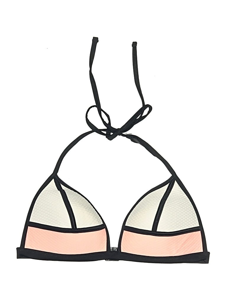 Pre-owned Atmosphere Swimsuit Top Ivory Swimwear In White